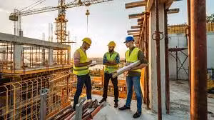 Professionista in cantiere